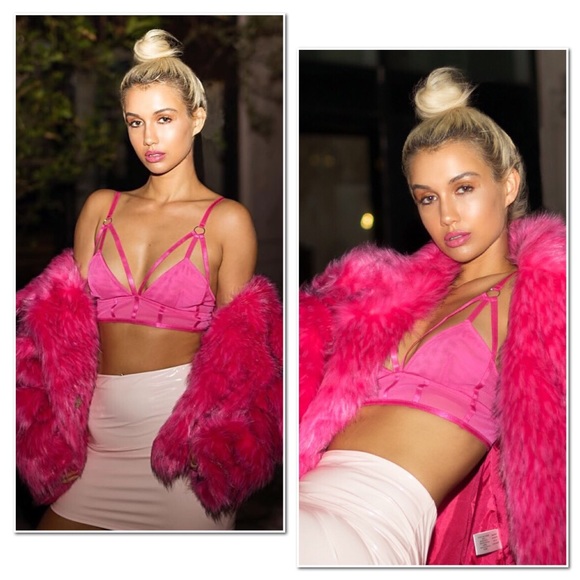 Style Link Miami Tops - SOLD OUT Hot Pink Bralette Top